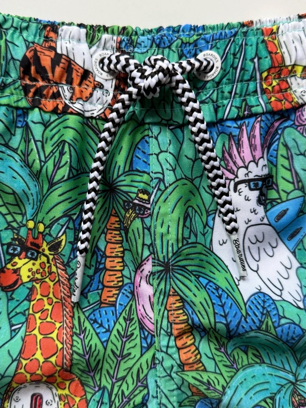 Boardies Boys Mulga Jungle Swim Trunks - Size 3-4